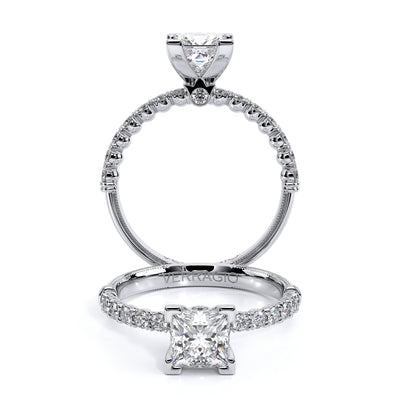 Verragio Single Row Diamond Semi-Mount Engagement Ring from the Renaissance Collection