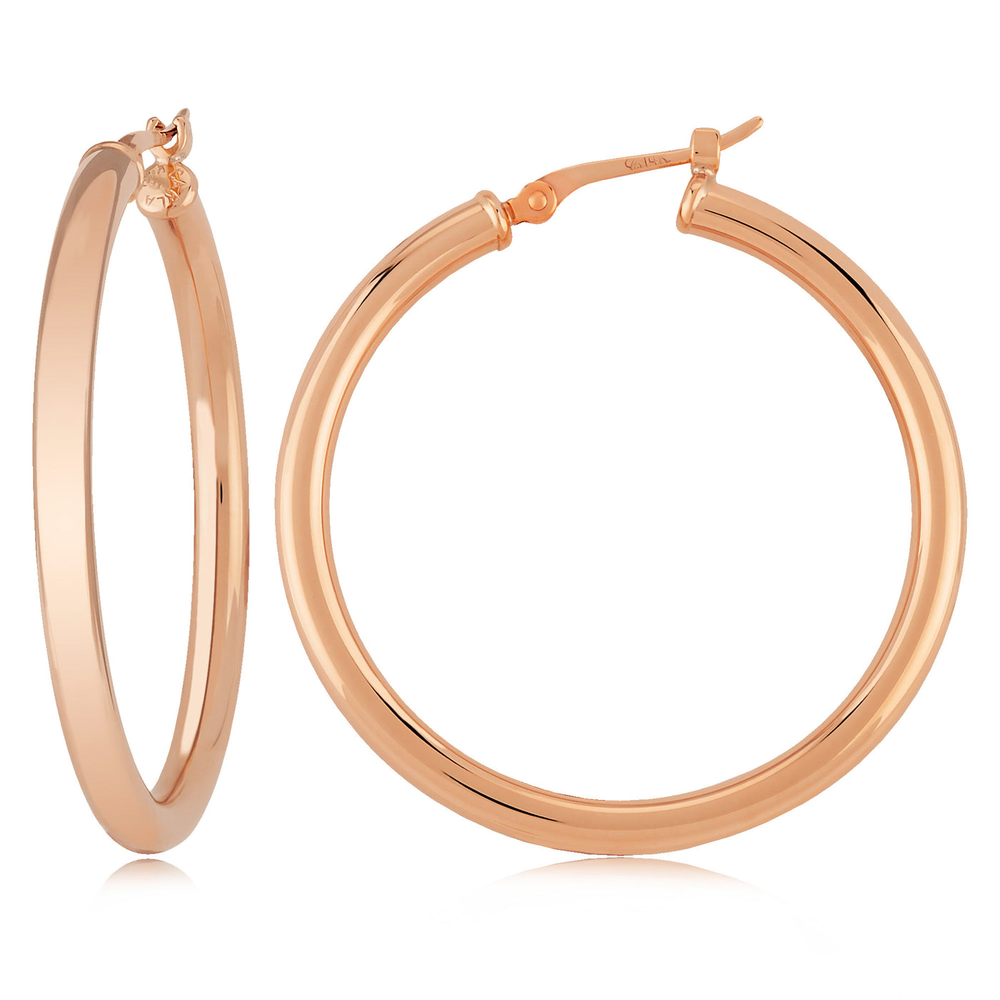 Tube Hoop Earrings 2.5mm