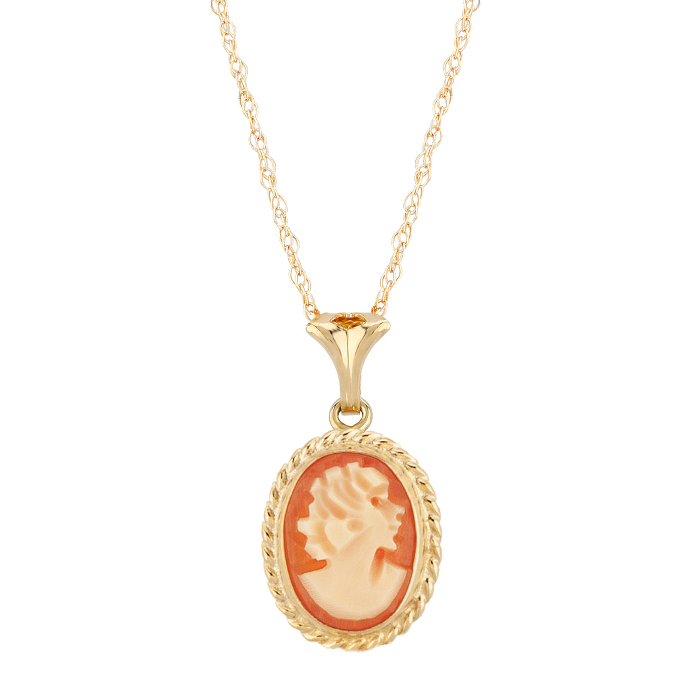 Vintage Style Cameo Necklace