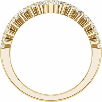 Lab Grown Diamond V Contour Ring