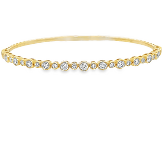 Bezel Set Diamond Flex Bracelet