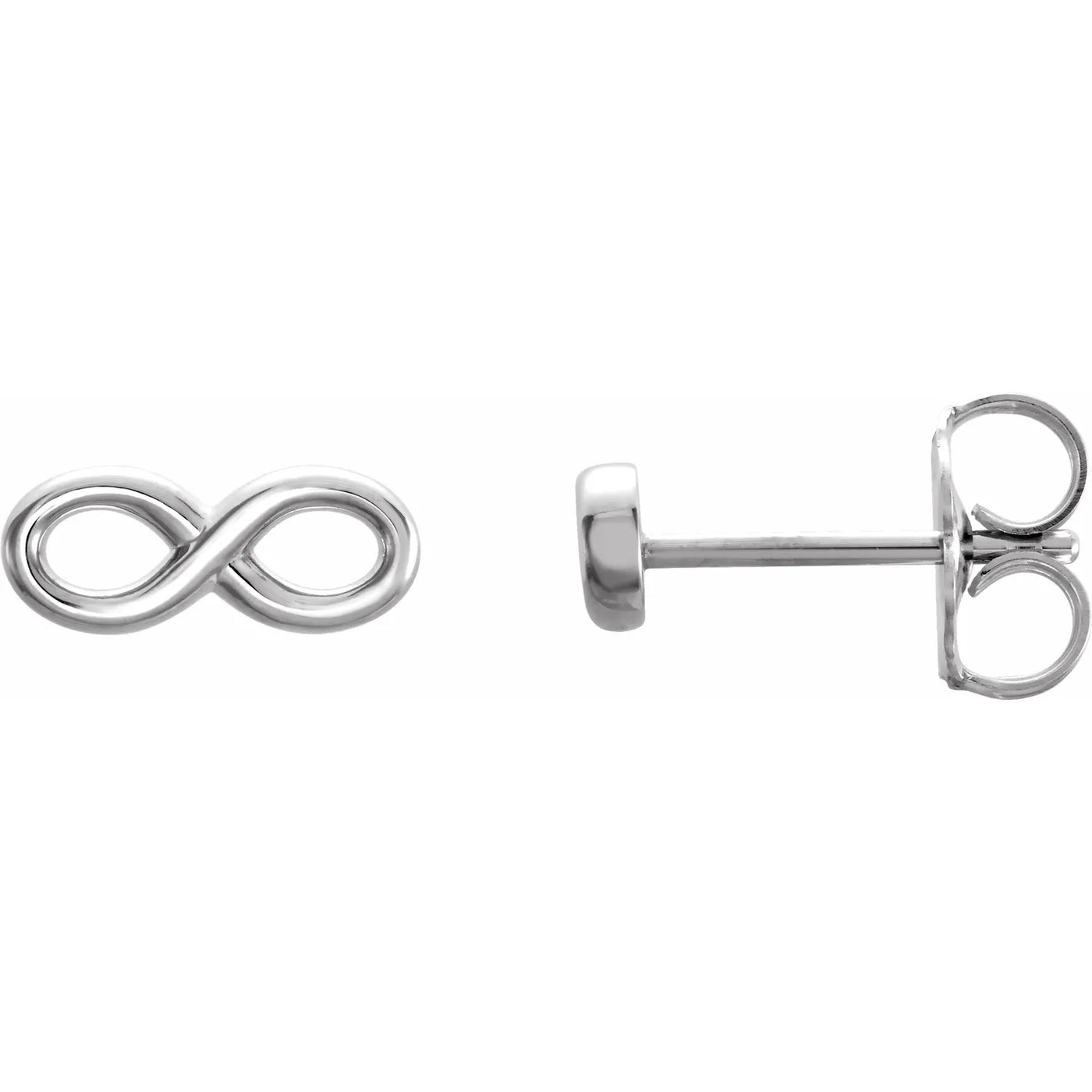 Infinity Stud Earrings