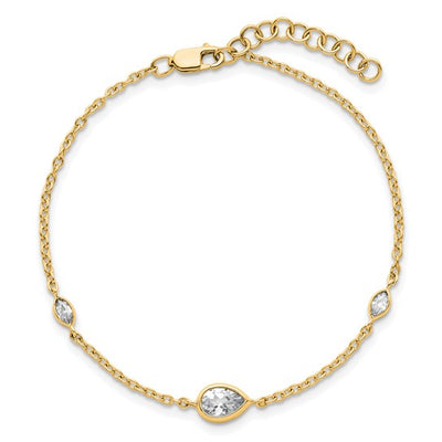 Lab Grown Diamond Bezel-set Bracelet