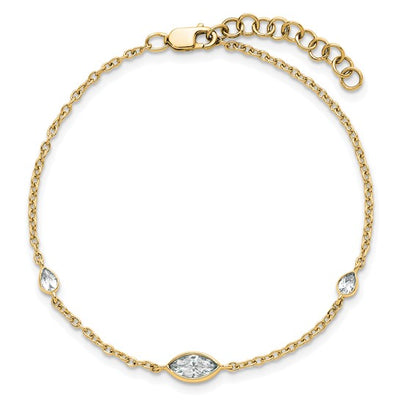 Lab Grown Diamond Bezel-set Bracelet