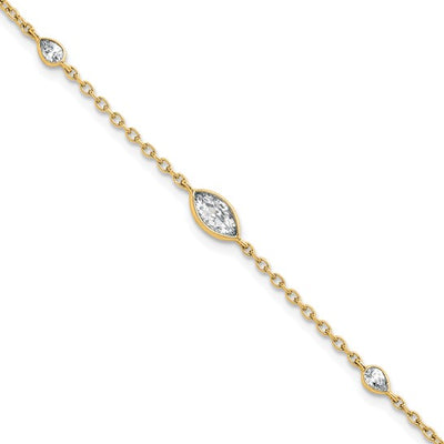 Lab Grown Diamond Bezel-set Bracelet