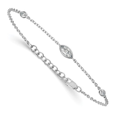 Lab Grown Diamond Bezel-set Bracelet