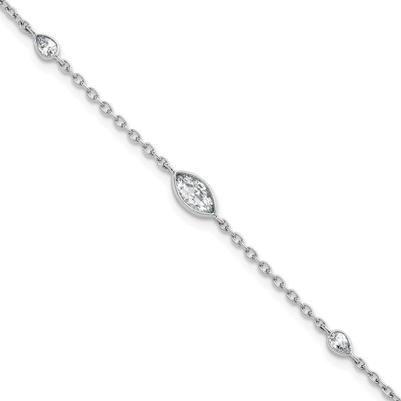 Lab Grown Diamond Bezel-set Bracelet