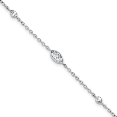 Lab Grown Diamond Bezel-set Bracelet