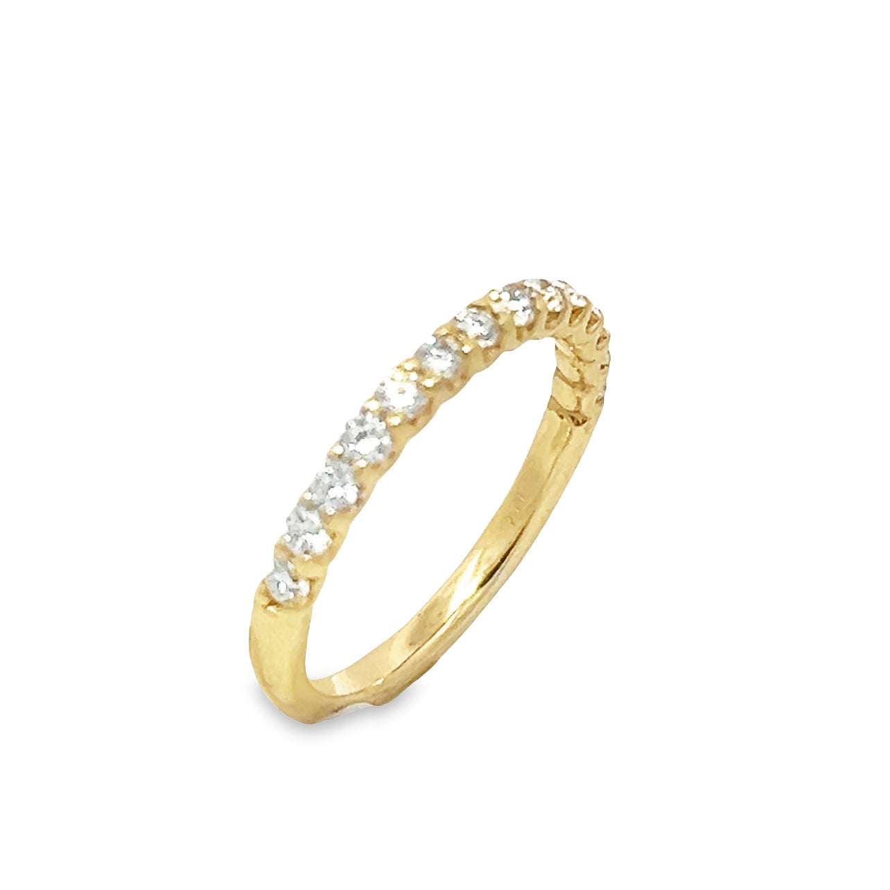 Round Brilliant Diamond Band