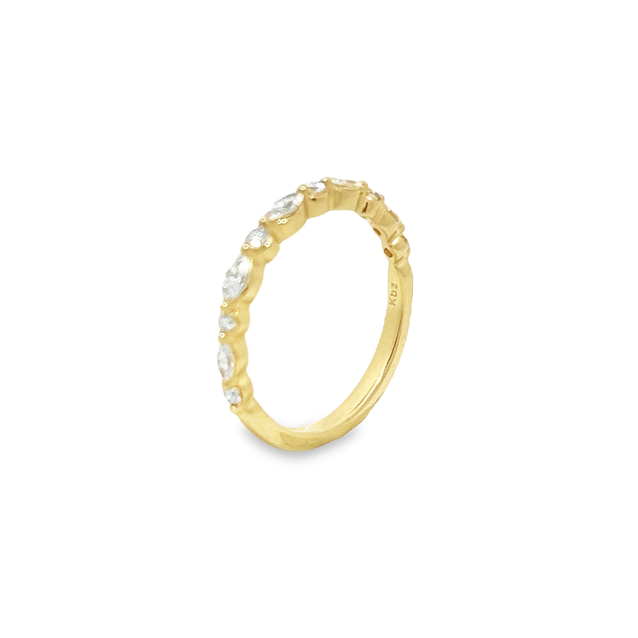 Stackable Marquise and Round Diamond Band