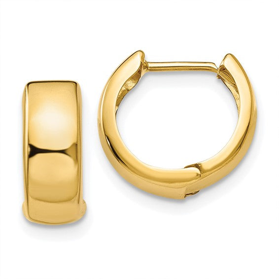 Gold Hinged Huggies