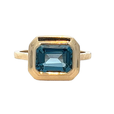 London Blue Topaz Ring