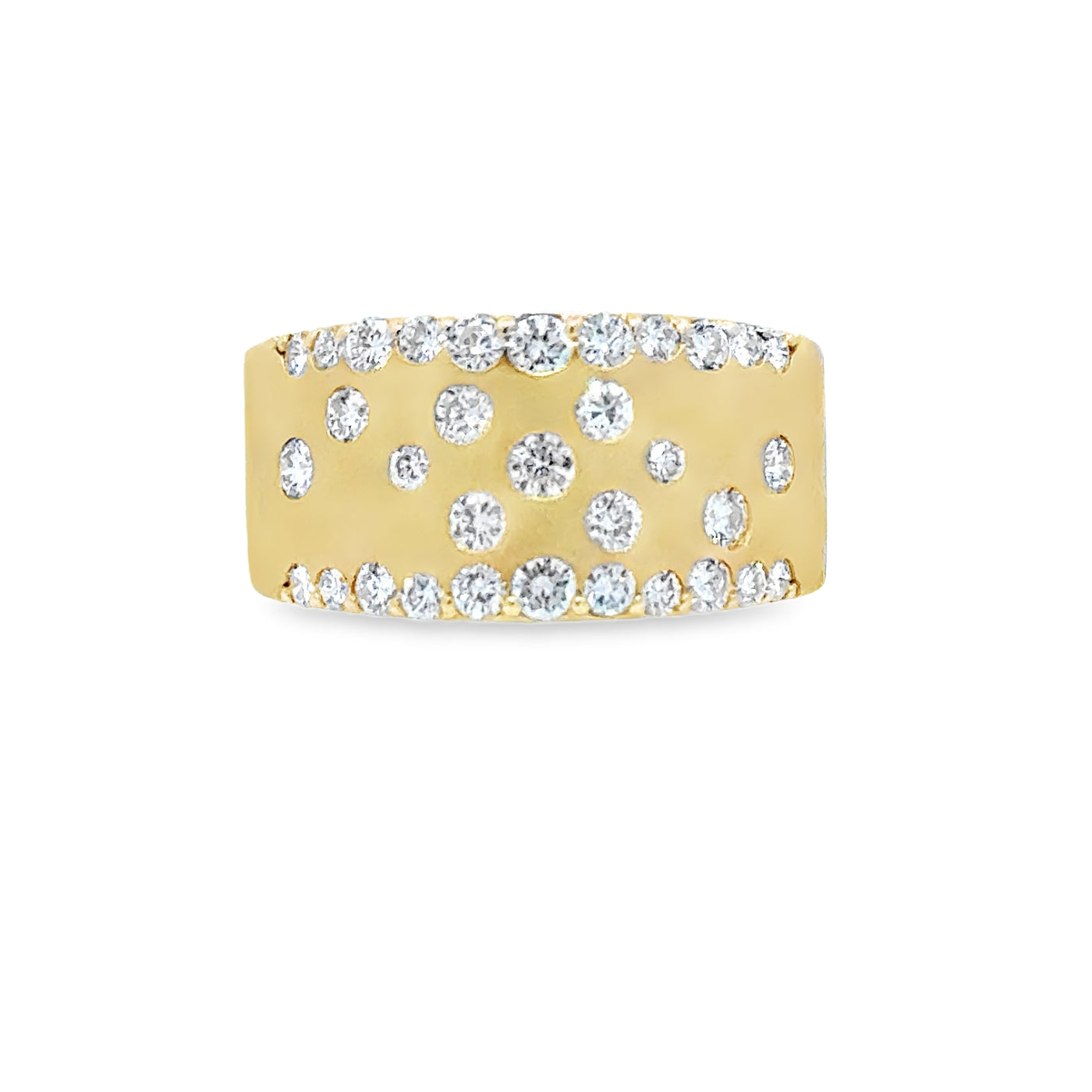 Sprinkled Diamond Fashion Band