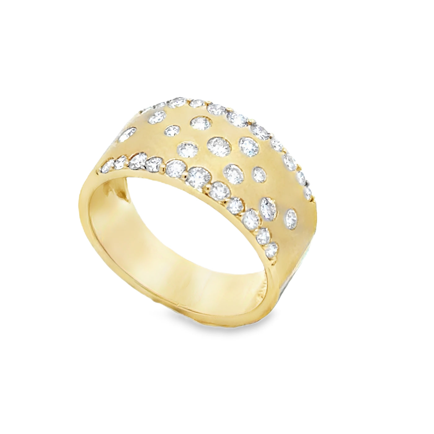 Sprinkled Diamond Fashion Band