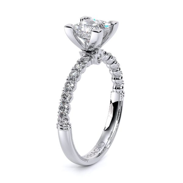 Verragio Single Row Diamond Semi-Mount Engagement Ring from the Renaissance Collection