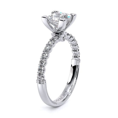 Verragio Single Row Diamond Semi-Mount Engagement Ring from the Renaissance Collection