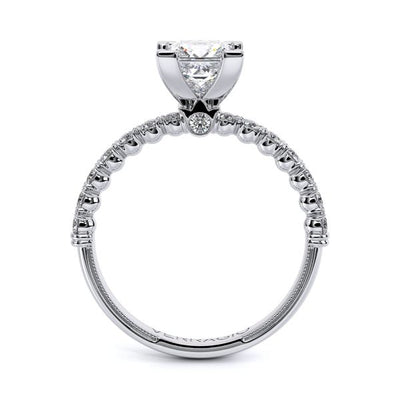 Verragio Single Row Diamond Semi-Mount Engagement Ring from the Renaissance Collection