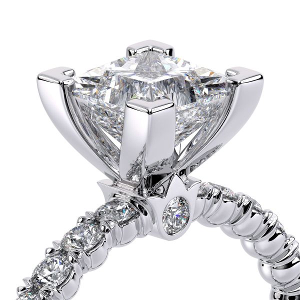 Verragio Single Row Diamond Semi-Mount Engagement Ring from the Renaissance Collection