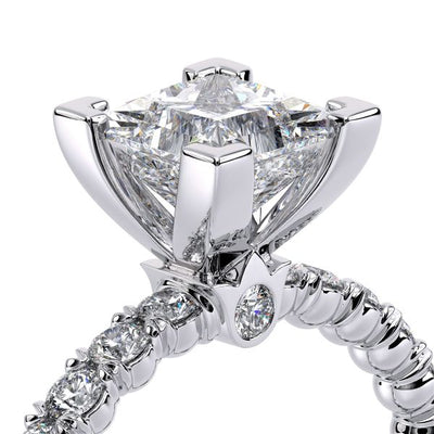 Verragio Single Row Diamond Semi-Mount Engagement Ring from the Renaissance Collection