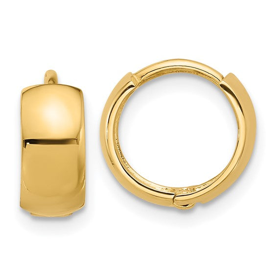 Hinged Hoop Huggies 5 mm