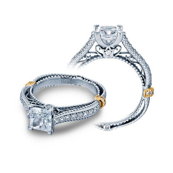Verragio Milgrain Diamond Semi-Mount Engagement Ring from the Venetian Collection