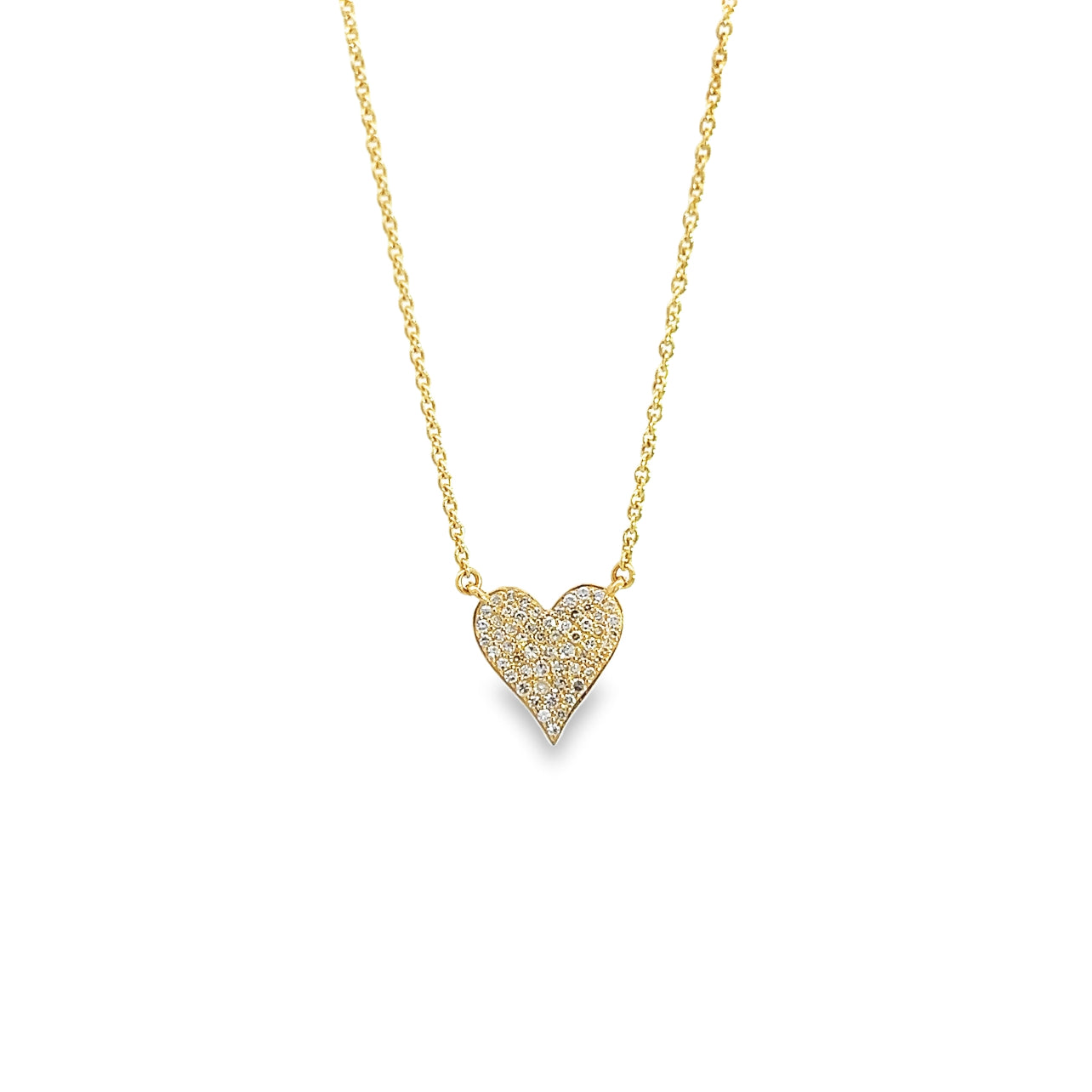 "Be My Valentine" Reversible Diamond and Pink Sapphire Heart Necklace