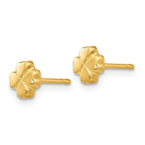 Four Leaf Clover Stud Earrings